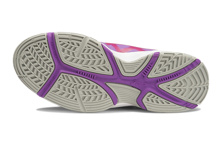 Shop 大童 Asics Gel-Netburner 18 緩震防滑 穩定支撐運動跑步鞋 地瓜紫