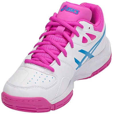 (Youth) ASICS Gel-Netburner 18 'White Neon Pink' C610Y-0141 Lookbook (Youth) ASICS Gel-Netburner 18 'White Neon Pink' C610Y-0141