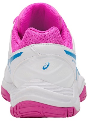 (Youth) ASICS Gel-Netburner 18 'White Neon Pink' C610Y-0141 Shop (Youth) ASICS Gel-Netburner 18 'White Neon Pink' C610Y-0141