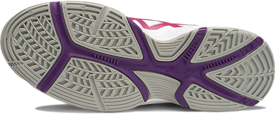 (JR) ASICS Gel-Netburner 18 'Putih Mawar Ungu' C610Y-0121 Shop (JR) ASICS Gel-Netburner 18 'Putih Mawar Ungu' C610Y-0121
