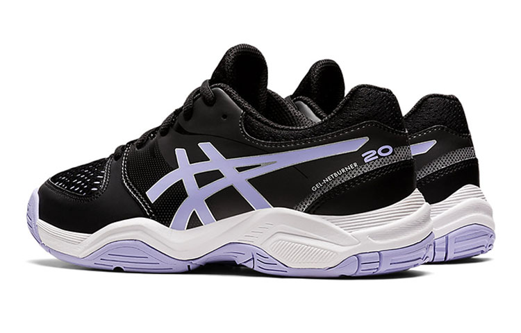Shop (Youth) ASICS Gel-Netburner 20 'Black Purple' 1074A021-006