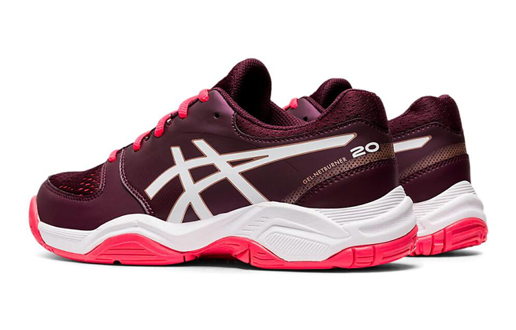 Lookbook (JR) ASICS Gel-Netburner 20 'Rojo Blanco' zapatillas deportivas 1074A021-501
