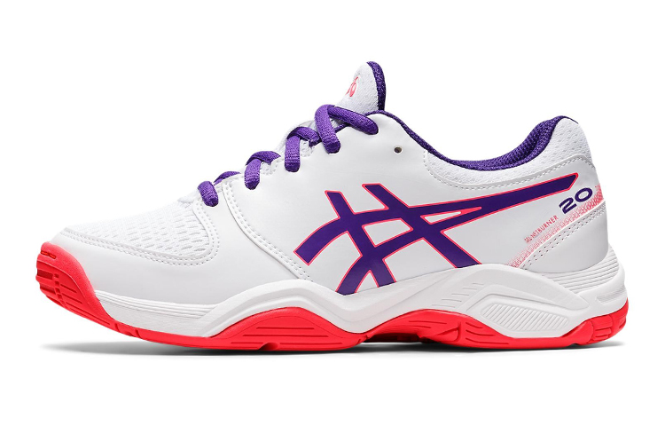 (Youth) ASICS Gel-Netburner 20 'White Purple' 1074A021-104