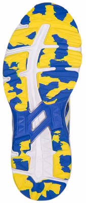 (JR) ASICS Gel-Netburner Profesional 'Biru Kuning' C804N-414 Details for (JR) ASICS Gel-Netburner Profesional 'Biru Kuning' C804N-414