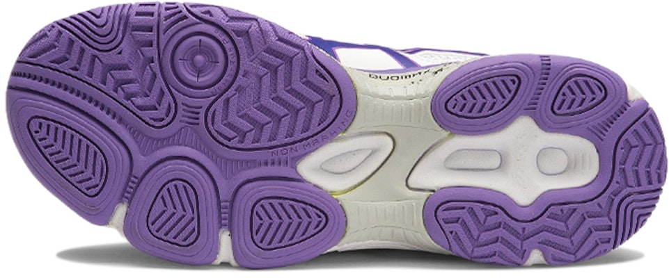 (JR) ASICS Gel-Netburner Super 6 'Putih Ungu' C609Y-0143 Shop (JR) ASICS Gel-Netburner Super 6 'Putih Ungu' C609Y-0143