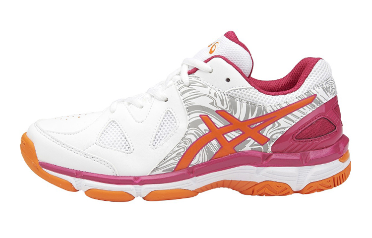 Buy (JR) 亚瑟士Gel-Netburner Super 7“白橙色” C702Y-0109