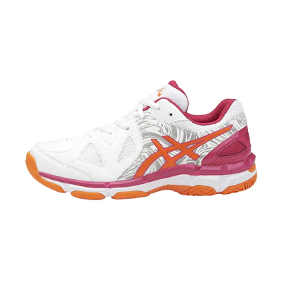 (Youth) ASICS Gel-Netburner Super 7 'White Orange'