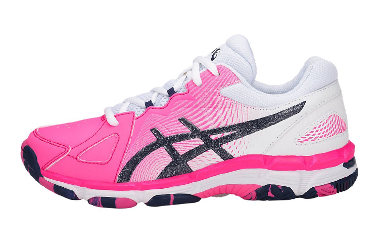 (Youth) ASICS Gel-Netburner Super 8 'Pink White' C803Y-2049