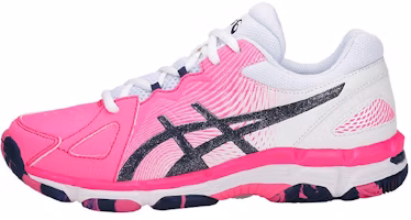 (Youth) ASICS Gel-Netburner Super 8 'Pink White' C803Y-2049 (Youth) ASICS Gel-Netburner Super 8 'Pink White' C803Y-2049