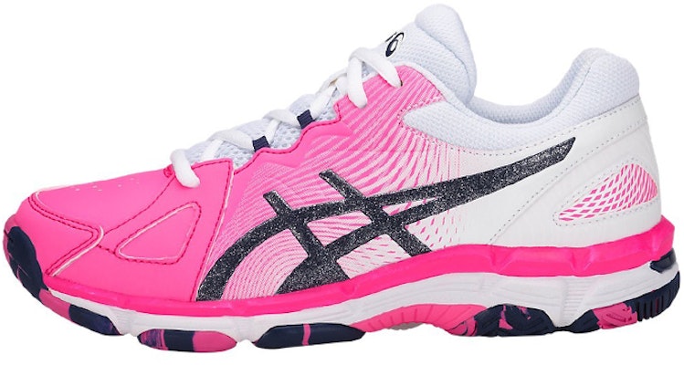 (Youth) ASICS Gel-Netburner Super 8 'Pink White' C803Y-2049 Buy (Youth) ASICS Gel-Netburner Super 8 'Pink White' C803Y-2049