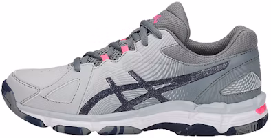 (Youth) ASICS Gel-Netburner Super 8 'Silver Grey' C803Y-9649 (Youth) ASICS Gel-Netburner Super 8 'Silver Grey' C803Y-9649