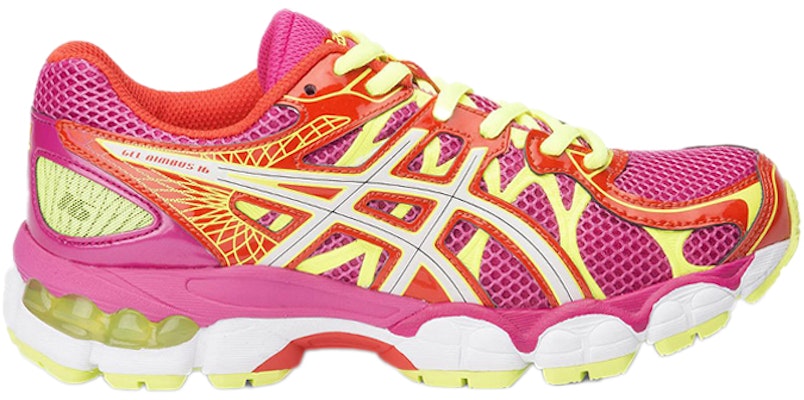 (Youth) ASICS Gel-Nimbus 16 'Pink Yellow' C433N-2001 Order (Youth) ASICS Gel-Nimbus 16 'Pink Yellow' C433N-2001