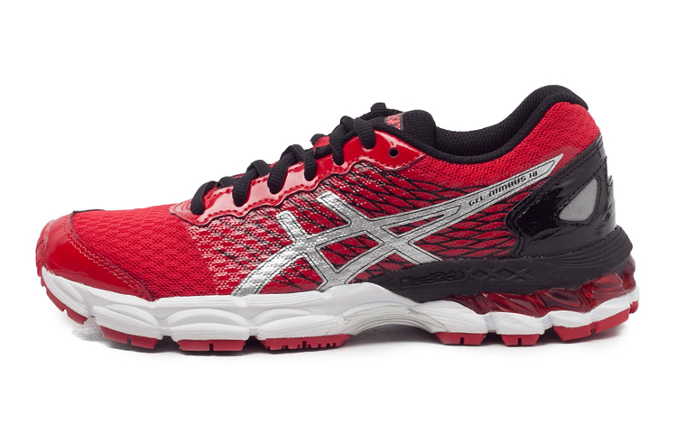 (Youth) ASICS Gel-Nimbus 18 'Chinese Red Black' C600N-2393