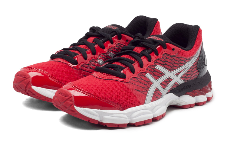 Lookbook (JR) アシックス ゲルニンバス 18 赤黒 (Ashikkusu Geruninbasu 18 Sekikoku) C600N-2393