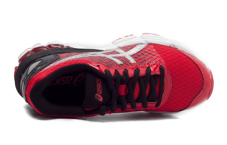 Shop (JR) アシックス ゲルニンバス 18 赤黒 (Ashikkusu Geruninbasu 18 Sekikoku) C600N-2393