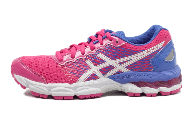 (Youth) ASICS Gel-Nimbus 18 'Pink White' C600N-1901