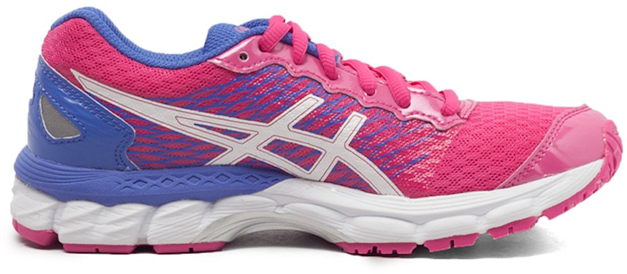 大童 Asics Gel-Nimbus 18 低筒耐磨跑步鞋 粉白 Order 大童 Asics Gel-Nimbus 18 低筒耐磨跑步鞋 粉白