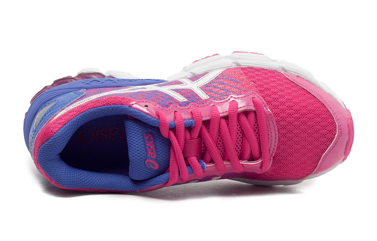 Shop 大童 Asics Gel-Nimbus 18 低筒耐磨跑步鞋 粉白