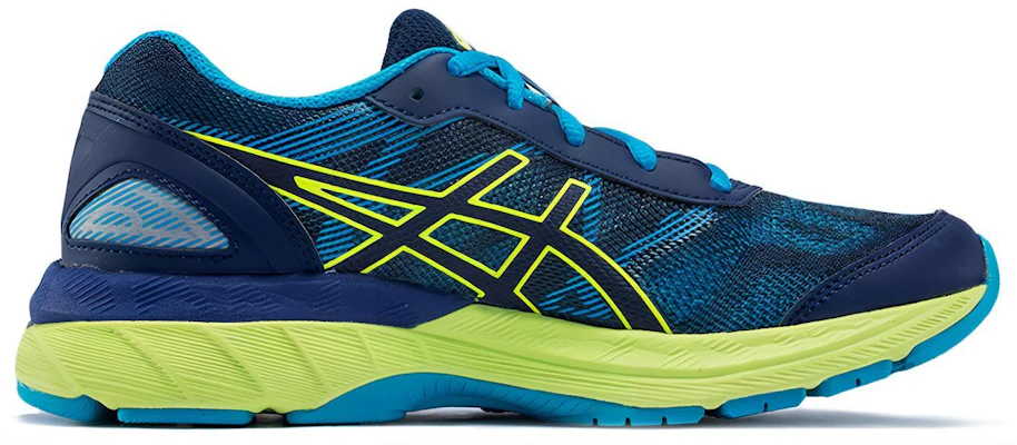 (Youth) ASICS GEL-Nimbus 19 'Blue Yellow' C706N-4907 Order (Youth) ASICS GEL-Nimbus 19 'Blue Yellow' C706N-4907