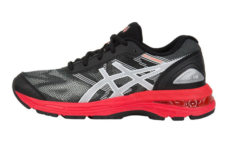 (Youth) ASICS Gel-Nimbus 19 'Graphite Grey Black White' C706N-9093