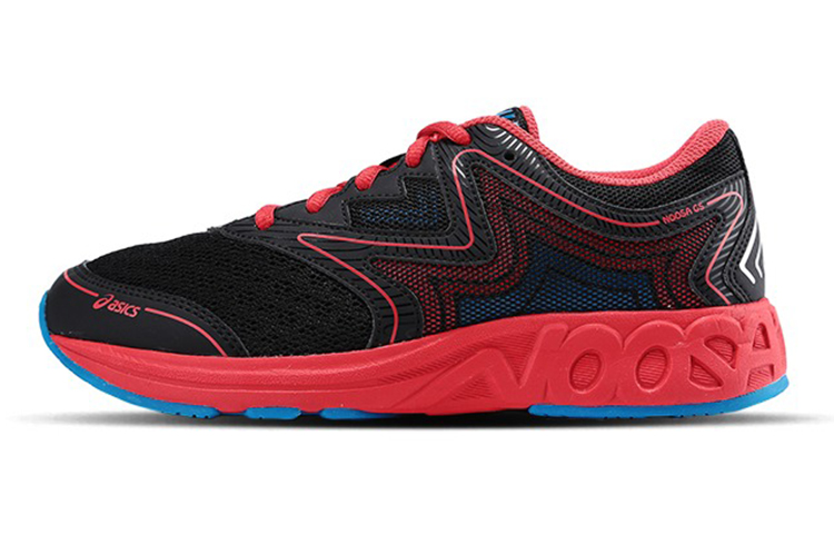 (Youth) ASICS Gel-Noosa 'Black Red' C711N-002