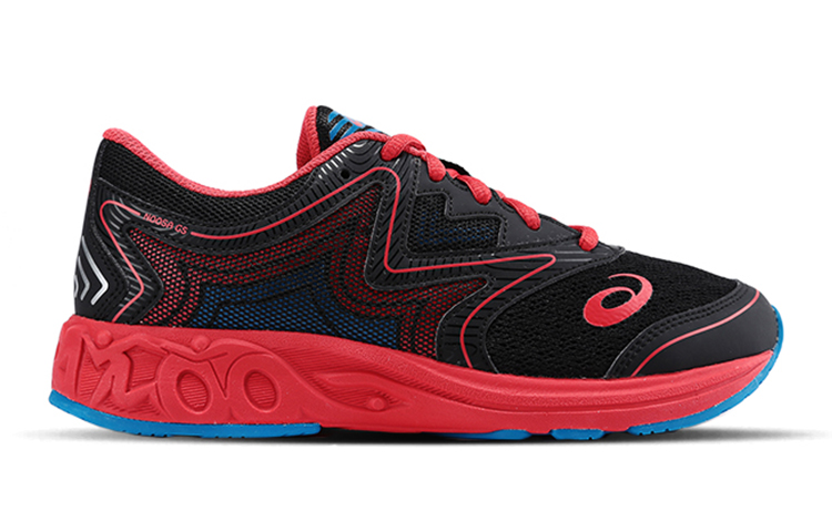 (Youth) ASICS Gel-Noosa 'Black Red' 圖 2