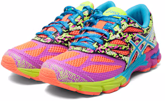 Lookbook 大童 Asics Gel-Noosa Tri 10 舒適透氣跑步鞋 藍粉黃