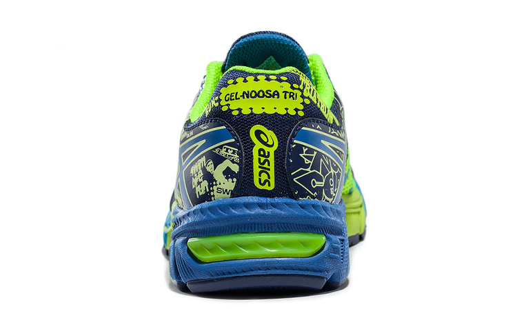 Shop (JR) アシックス ゲルヌーサトライ9 蛍光緑/紺 C401N-0459