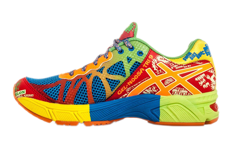(Youth) ASICS Gel-Noosa Tri 9 'Yellow Red Multicolor' C401N-5967