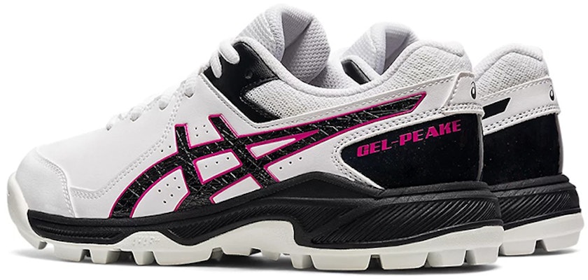 大童 Asics Gel-Peake 輕便透氣休閒跑步鞋 白黑 Shop 大童 Asics Gel-Peake 輕便透氣休閒跑步鞋 白黑
