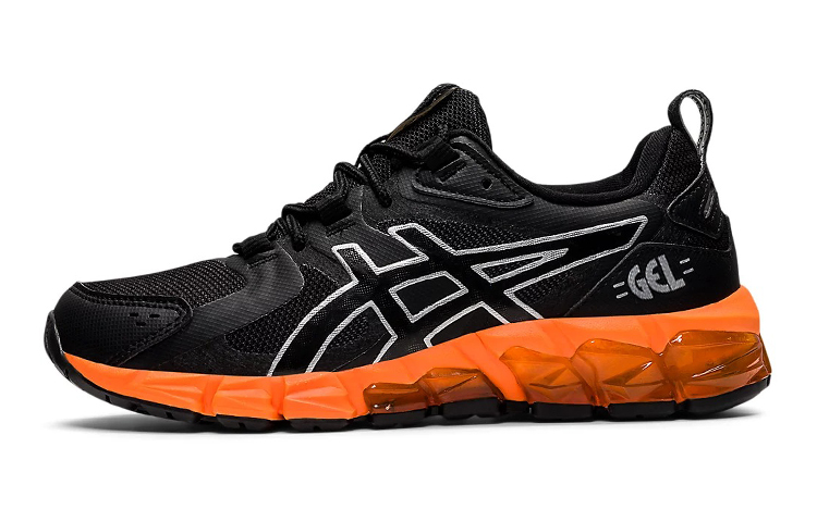 Buy 大童 Asics Gel-Quantum 180 透氣耐磨跑鞋 黑橙色