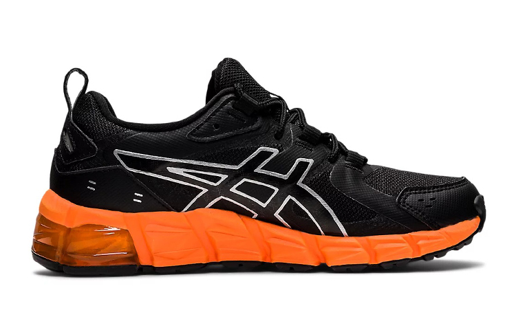 Order 大童 Asics Gel-Quantum 180 透氣耐磨跑鞋 黑橙色