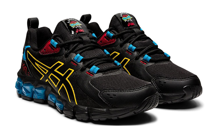 (Youth) ASICS Gel-QNTM 180 'Black Yellow' 圖 3