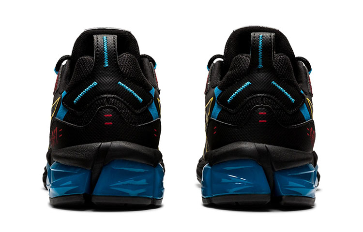 (Youth) ASICS Gel-QNTM 180 'Black Yellow' 圖 5