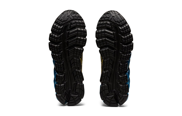 (Youth) ASICS Gel-QNTM 180 'Black Yellow' 圖 6