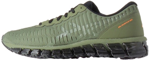 (Youth) ASICS Gel-Quantum 360 Olive Black Orange 'Green' T8CVQ-8181 (Youth) ASICS Gel-Quantum 360 Olive Black Orange 'Green' T8CVQ-8181