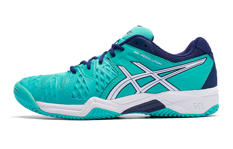 (Youth) ASICS Gel-Resolution 6 Clay 'Green Blue' C501Y-3901