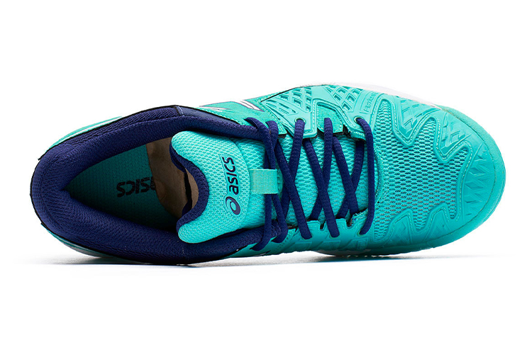 Lookbook (Youth) ASICS Gel-Resolution 6 Clay 'Green Blue' C501Y-3901