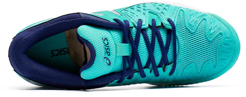 Lookbook (JR) ASICS Gel-Resolution 6 Clay ''Grün Blau'' C501Y-3901