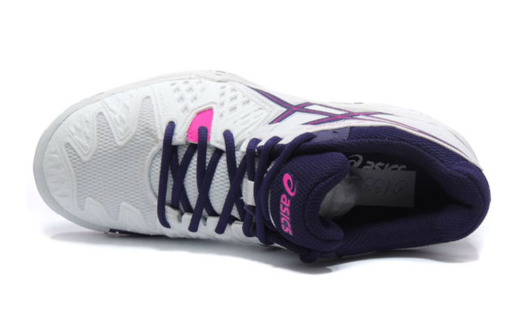Lookbook (Youth) ASICS Gel-Resolution 6 Low 'White Purple' C500Y-0133