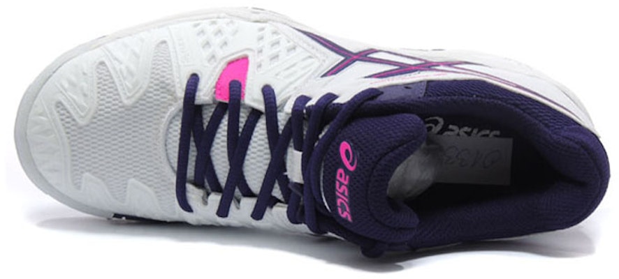 (Youth) ASICS Gel-Resolution 6 Low 'White Purple' C500Y-0133 Lookbook (Youth) ASICS Gel-Resolution 6 Low 'White Purple' C500Y-0133