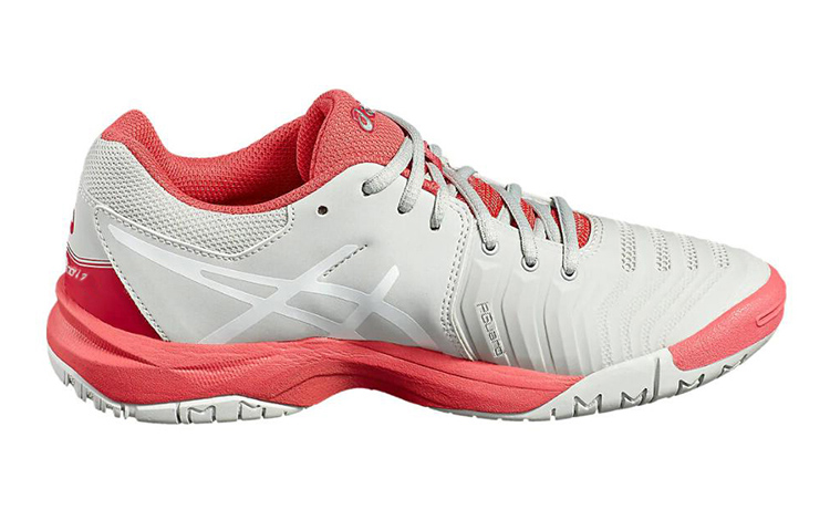 Order (Youth) ASICS Gel-Resolution 7 'Grey Red' C700Y-9601