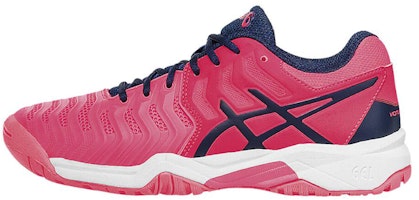 (Youth) ASICS Gel-Resolution 7 'Red Black' C700Y-2049 (Youth) ASICS Gel-Resolution 7 'Red Black' C700Y-2049