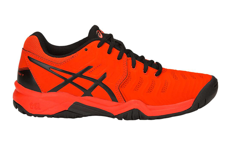 Order (Youth) ASICS Gel-Resolution 7 'Red Black' C700Y-801
