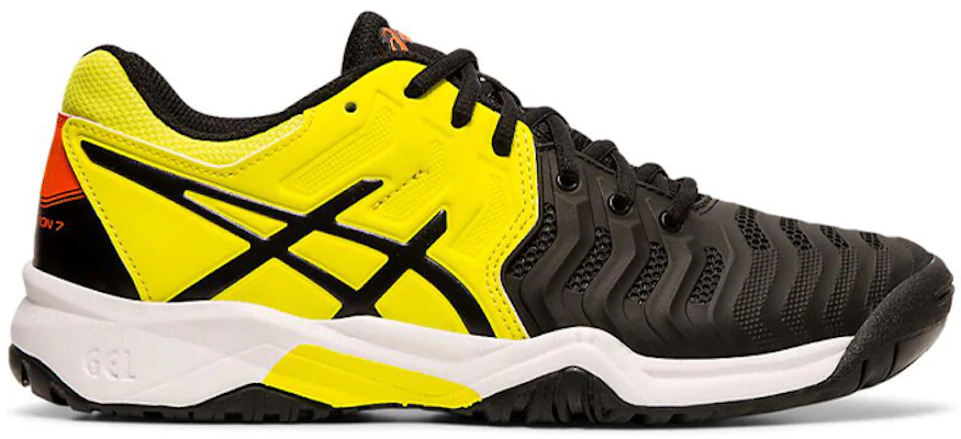 (Youth) ASICS Gel-Resolution 7 'Yellow Black' C700Y-003 Order (Youth) ASICS Gel-Resolution 7 'Yellow Black' C700Y-003