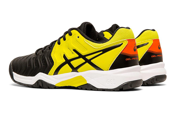 Lookbook (Youth) ASICS Gel-Resolution 7 'Yellow Black' C700Y-003
