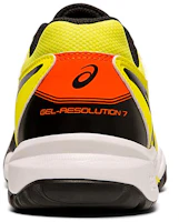 Shop (JR) ASICS Gel-Resolution 7 ''Jaune Noir'' C700Y-003