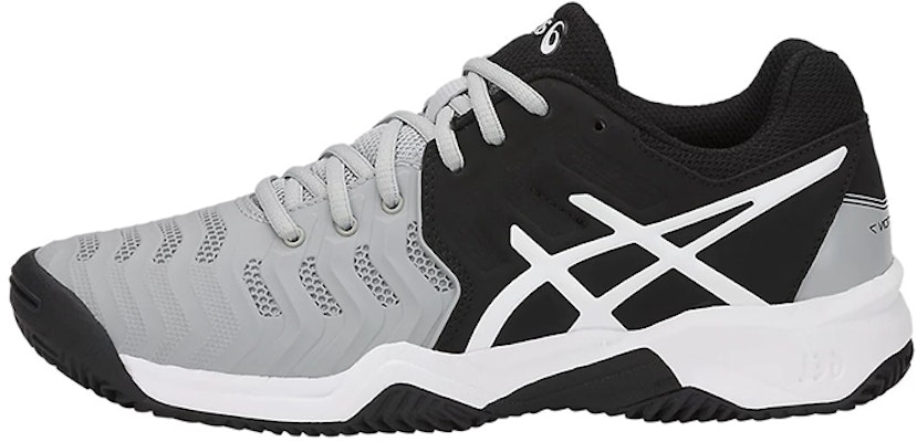 (Youth) ASICS Gel-Resolution 7 Clay 'Black Grey' C800Y-9690 Buy (Youth) ASICS Gel-Resolution 7 Clay 'Black Grey' C800Y-9690