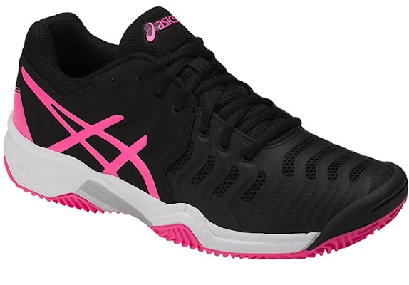 (Youth) ASICS Gel-Resolution 7 Clay 'Black Pink' C800Y-9020 Shop (Youth) ASICS Gel-Resolution 7 Clay 'Black Pink' C800Y-9020