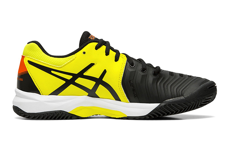Order (Youth) ASICS Gel-Resolution 7 Clay 'Black Yellow' C800Y-003